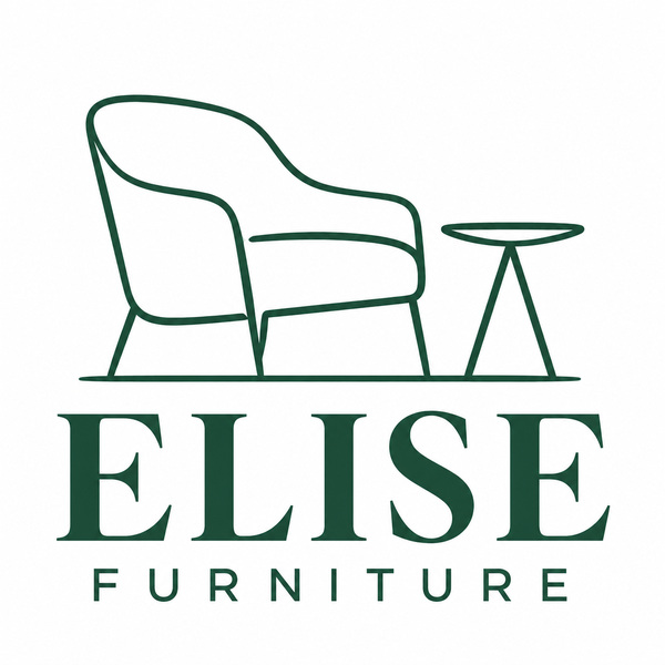 Elise Furniture — chair and table logo